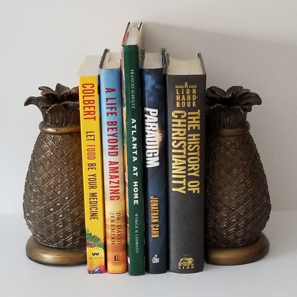 BOOKENDS - Wood Carved - VINTAGE - Picture 3 of 3